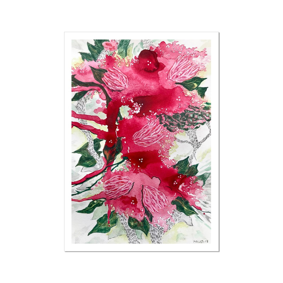 Bougainvillea III Print