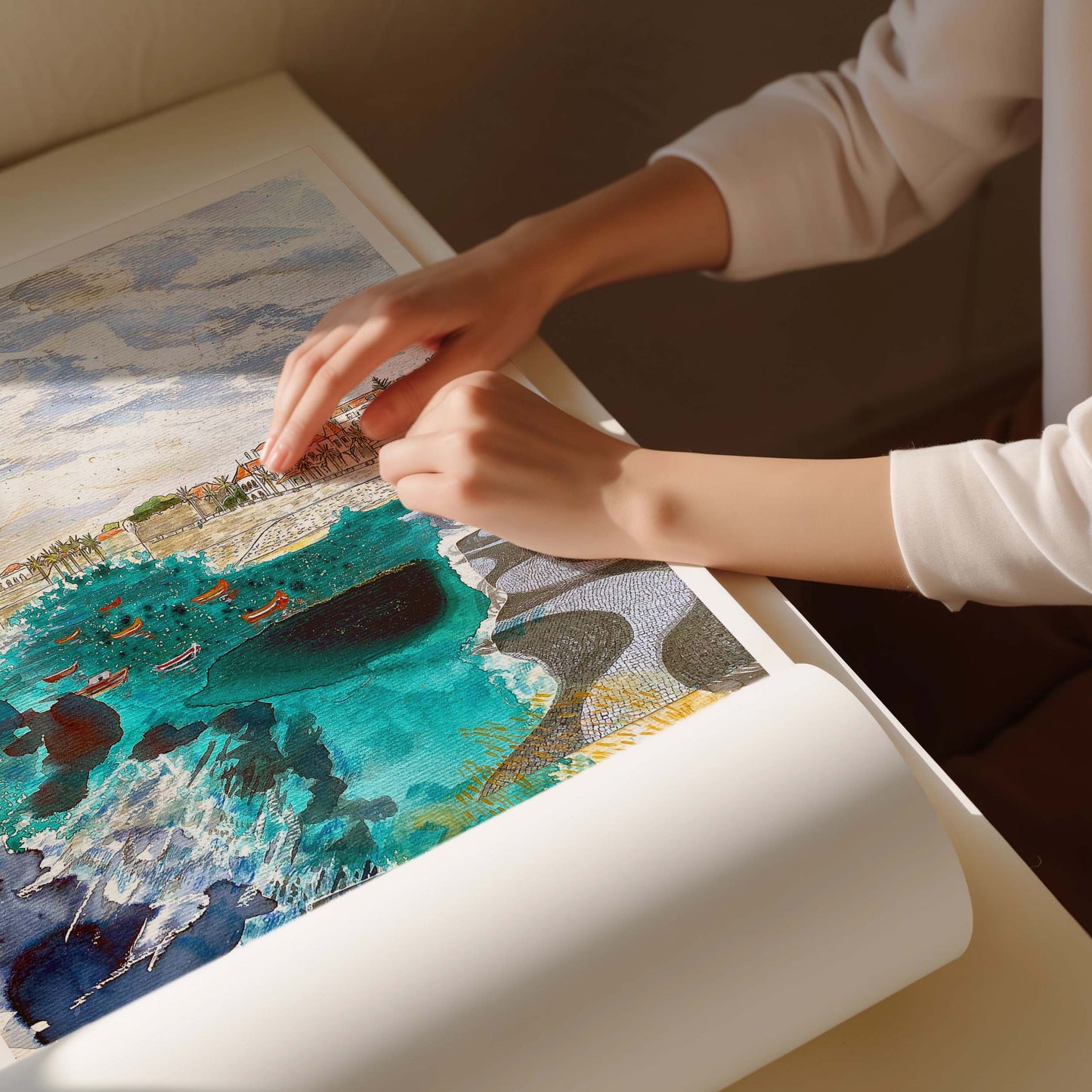 Cascais Bay Study - Limited Edition Fine Art Print