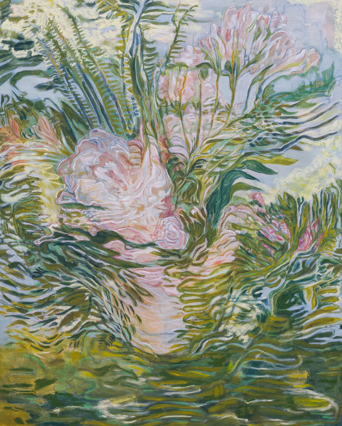 Flowers I steal painting