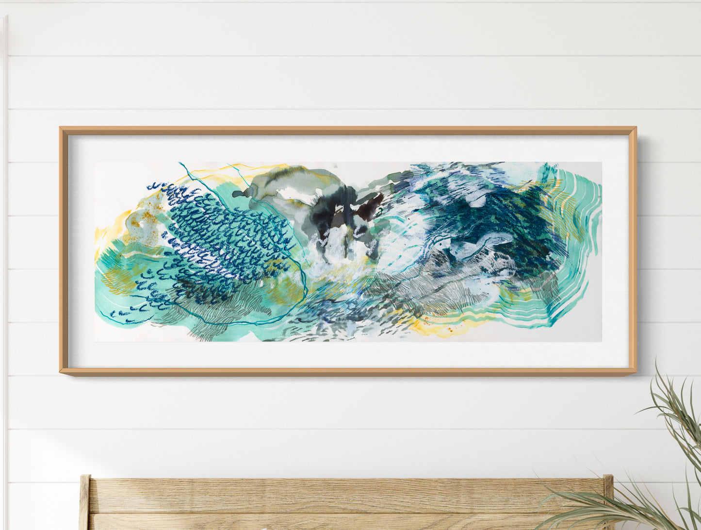 Ocean sway fine Art Print