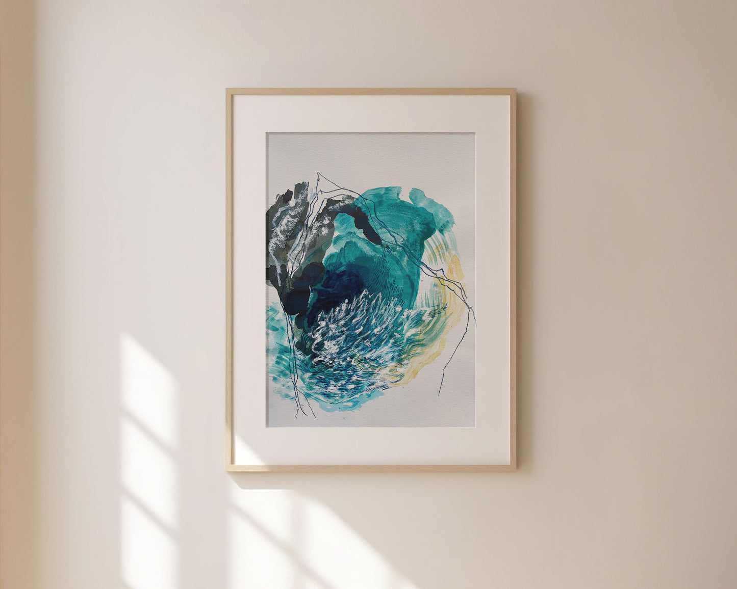 Praia da Ursa Abstract Ocean Original painting