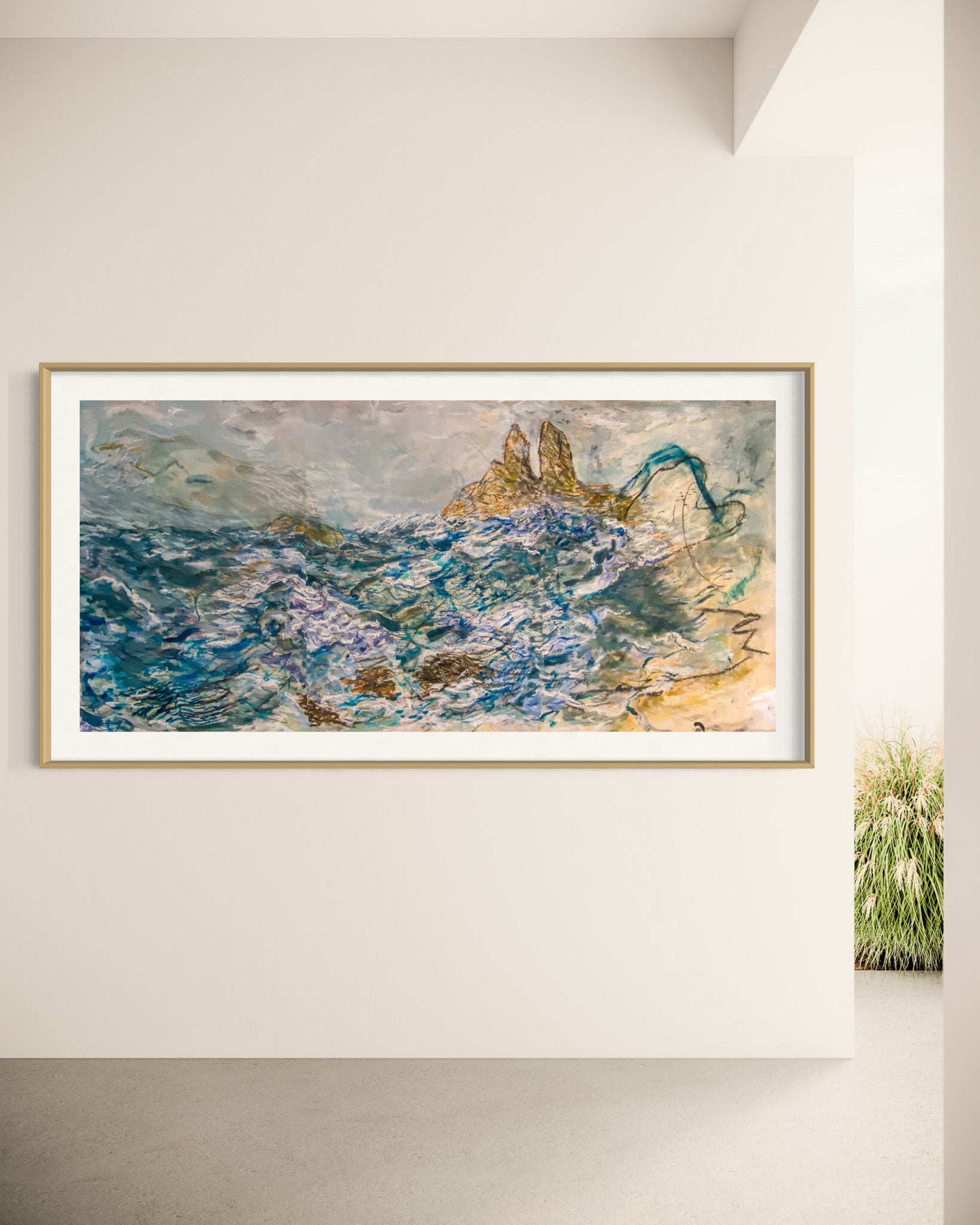 Wild Atlantic coast Artwork gallery wall