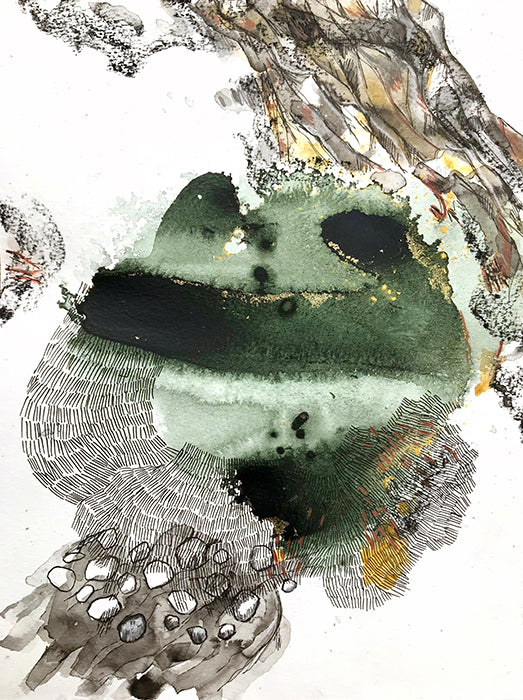abstract fine art print Jebel Akhdar