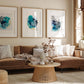 Adraga Series Original Artworks in Living Room