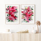 Vibrant bougainvillea flower print paintings 