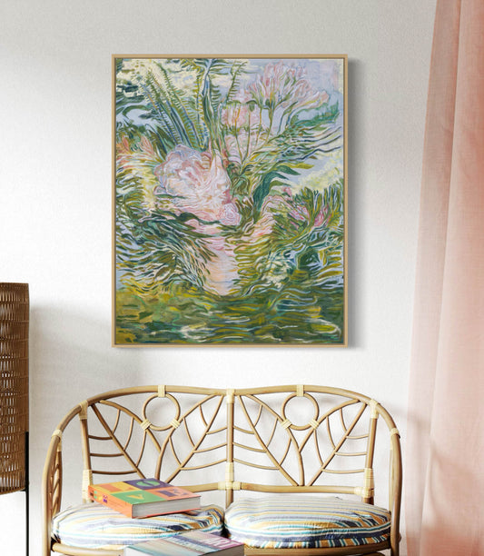 Flowers I steal floral painting
