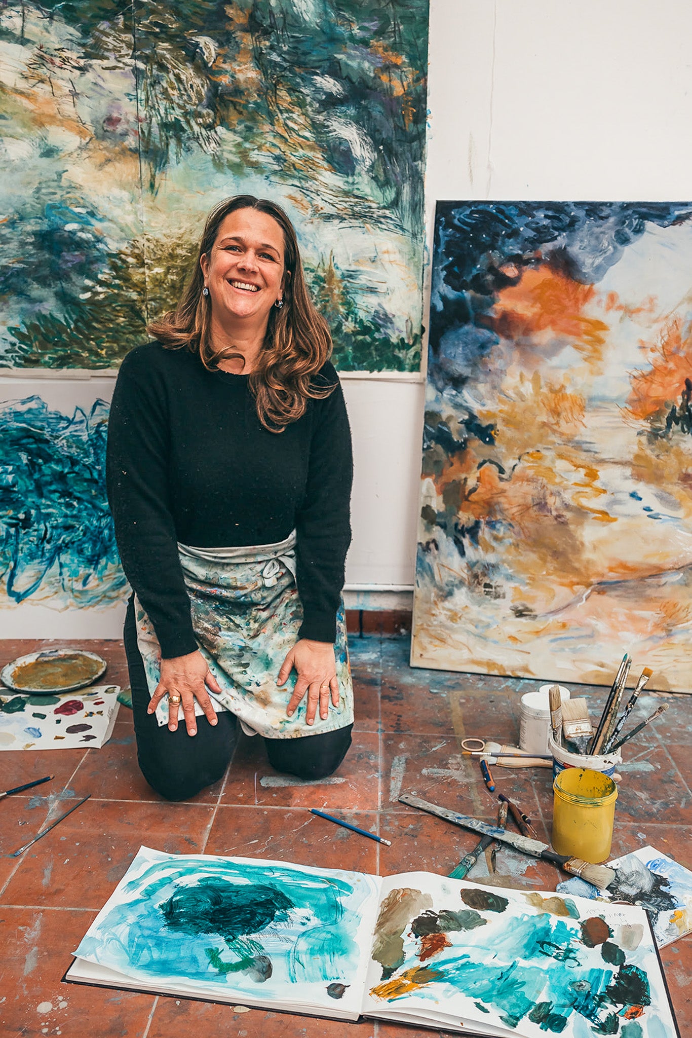 Joana Mollet Artist in Studio