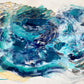 Abstract wild waves ocean abstract masirah island oman