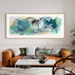 Ocean Sway Limited Edition Fine art print in living room 